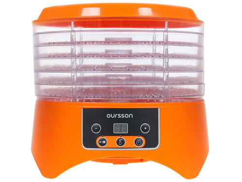Купить Сушилка для овощей и фруктов Oursson DH2303D/OR оранжевый  1194183. Характеристики, отзывы и цены в Донецке