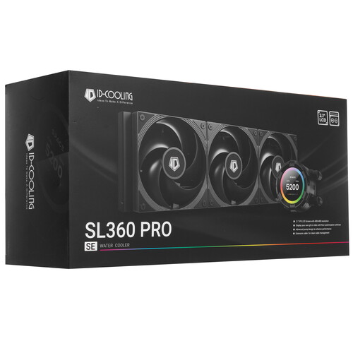 Купить Система охлаждения ID-COOLING SL360 PRO SE черная  5619533. Характеристики, отзывы и цены в Донецке