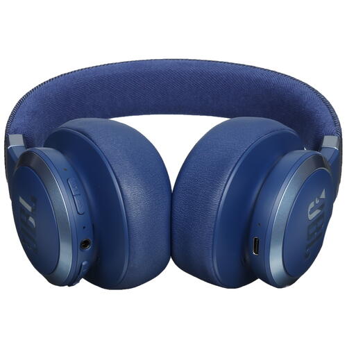 Купить Беспроводные/проводные наушники JBL Live 770NC синий  5448296. Характеристики, отзывы и цены в Донецке