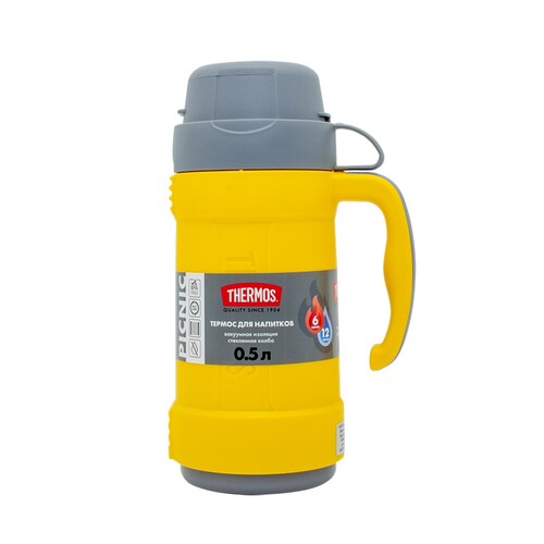 Купить Термос THERMOS PICNIC 40 желтый  9147807. Характеристики, отзывы и цены в Донецке