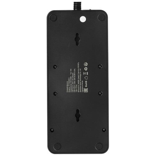 Купить Сетевой фильтр AGNI TP-FS4U6E-C черный  9289292. Характеристики, отзывы и цены в Донецке