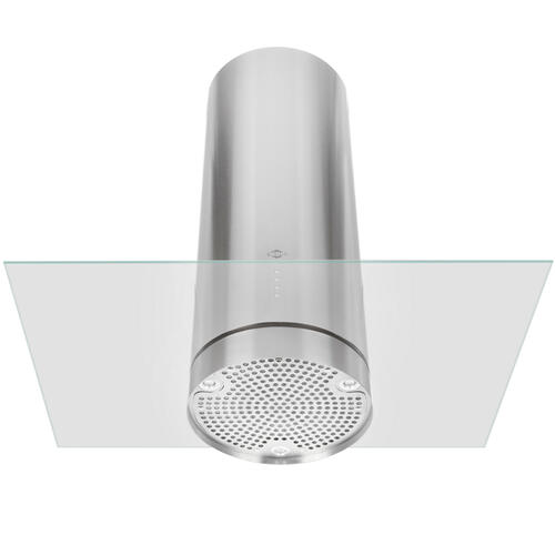 Купить Вытяжка каминная MBS LILIA 190 GLASS серебристый/прозрачный  8130132. Характеристики, отзывы и цены в Донецке