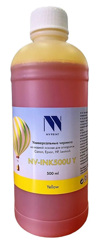 Купить Чернила водорастворимые NV Print NV-INK500UY желтый  9158801. Характеристики, отзывы и цены в Донецке