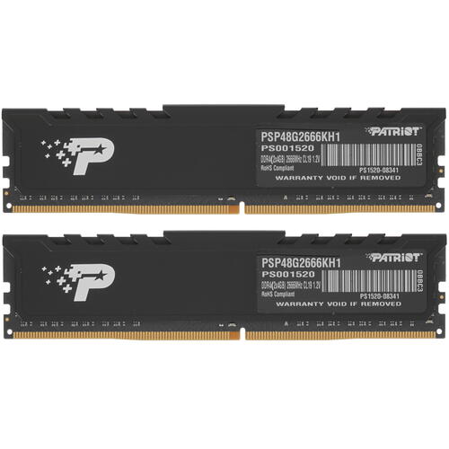 Купить Оперативная память Patriot Signature Line Premium [PSP48G2666KH1] 8 ГБ  4759814. Характеристики, отзывы и цены в Донецке