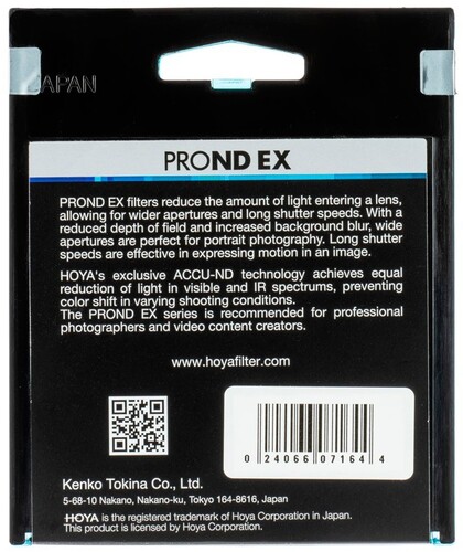 Купить Светофильтр Hoya ND1000 EX 55 мм  9131462. Характеристики, отзывы и цены в Донецке
