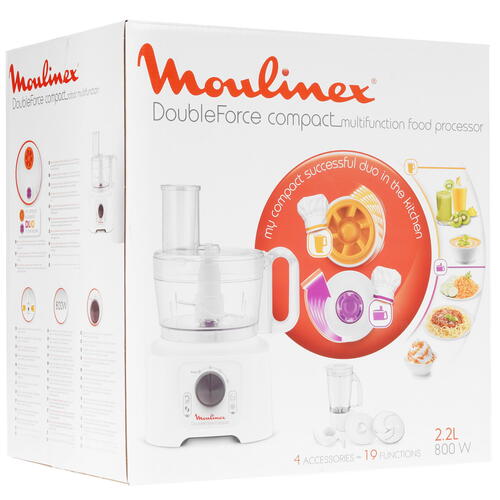 Купить Кухонный комбайн Moulinex FP542111 белый  5323271. Характеристики, отзывы и цены в Донецке