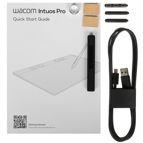 Купить Графический планшет Wacom Intuos Pro L  5636355. Характеристики, отзывы и цены в Донецке