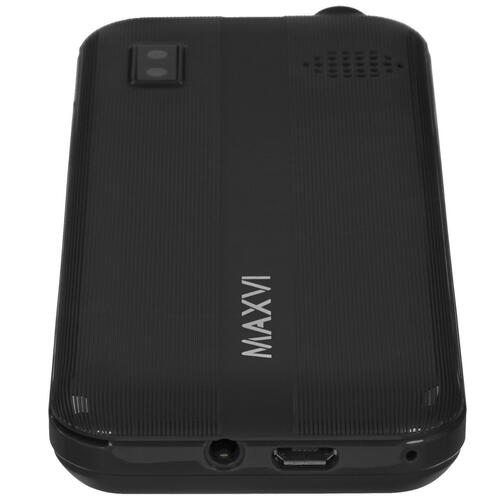 Купить Сотовый телефон Maxvi K21 черный  9922639. Характеристики, отзывы и цены в Донецке