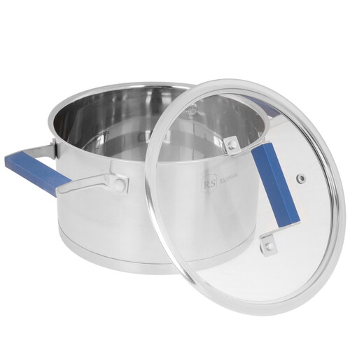 Купить Кастрюля Rainstahl RS/CS 2912-20 3.6 л 20 см синий  9151779. Характеристики, отзывы и цены в Донецке