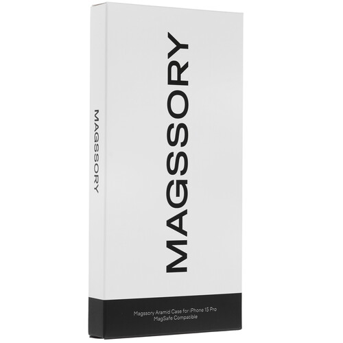 Купить Накладка  Magssory Aramid Case для Apple iPhone 15 Pro черный  9176148. Характеристики, отзывы и цены в Донецке