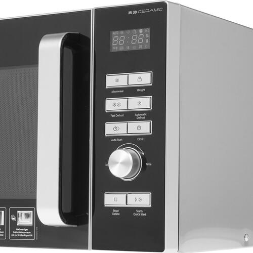 Купить Микроволновая печь CASO MI 30 Ceramic серебристый  8195361. Характеристики, отзывы и цены в Донецке