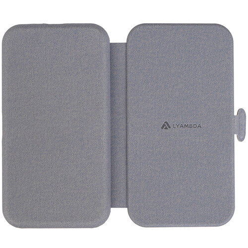 Купить Беспроводное зарядное устройство Lyambda LMS301_BL голубой  9310605. Характеристики, отзывы и цены в Донецке