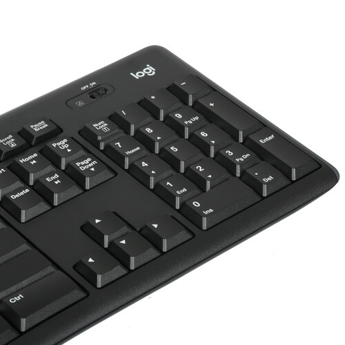 Купить Клавиатура+мышь беспроводная   Logitech MK270 черный  5464670. Характеристики, отзывы и цены в Донецке
