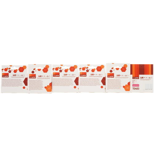 Купить Набор картриджей EasyPrint IE-T0487_SET голубой, желтый, пурпурный, светло-голубой  9115281. Характеристики, отзывы и цены в Донецке