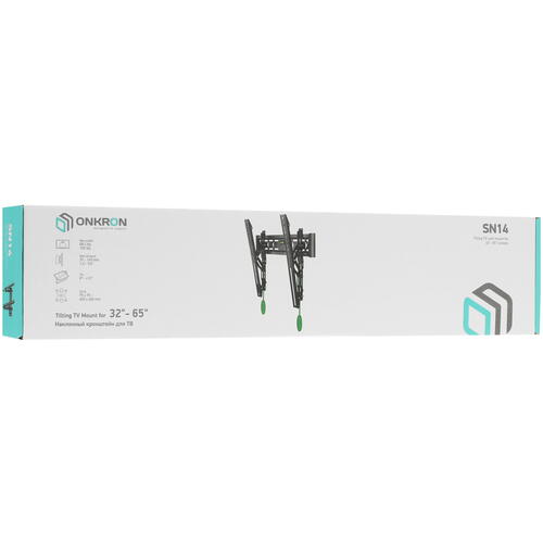 Купить Кронштейн для ТВ ONKRON SN14 черный  4830298. Характеристики, отзывы и цены в Донецке