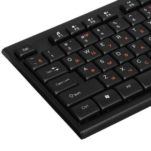 Купить Клавиатура+мышь беспроводная   HIPER HOSW-151 черный  5463640. Характеристики, отзывы и цены в Донецке