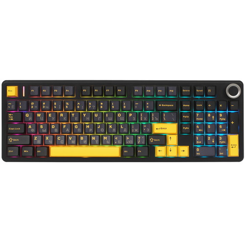 Купить Клавиатура проводная + беспроводная AULA F99Pro  9260576. Характеристики, отзывы и цены в Донецке