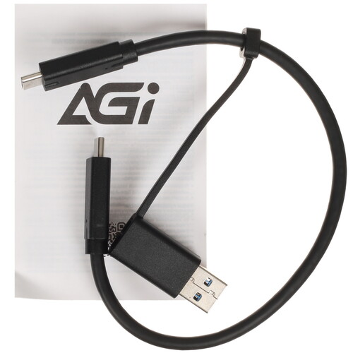 Купить 2000 ГБ Внешний SSD AGI ED138  5415023. Характеристики, отзывы и цены в Донецке