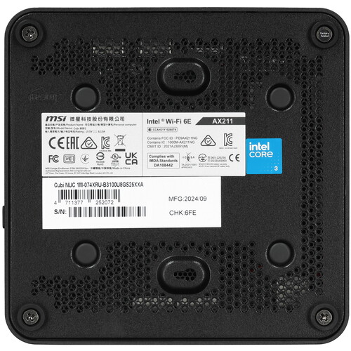 Купить Мини ПК MSI Cubi NUC 1M-074XRU  5485038. Характеристики, отзывы и цены в Донецке