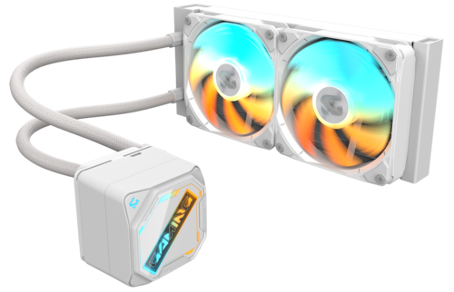 Купить Система охлаждения GIGABYTE GAMING 240 ICE  белая  5632267. Характеристики, отзывы и цены в Донецке