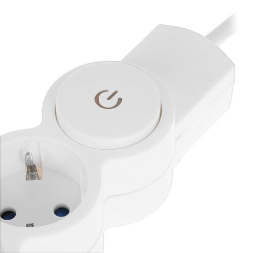 Купить Удлинитель Duwi 32008 3 белый  5081588. Характеристики, отзывы и цены в Донецке