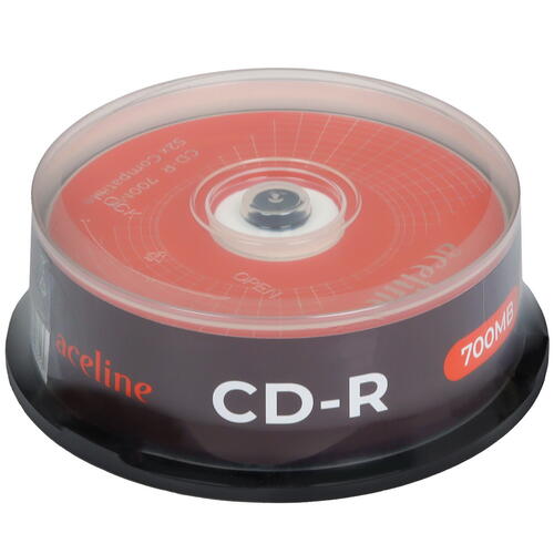 Купить CD-диск Aceline CD-R, 0.7 ГБ, Cake Box, 52x, 25 шт  5454984. Характеристики, отзывы и цены в Донецке