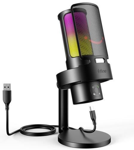Купить Микрофон Fifine A8 Plus черный  5409397. Характеристики, отзывы и цены в Донецке