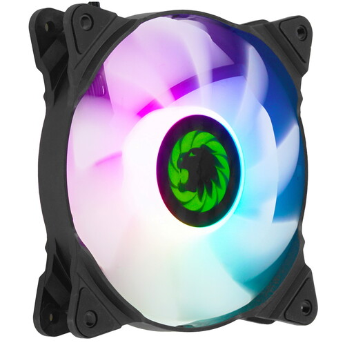 Купить Вентилятор GameMax FN-12Rainbow-C2  черный  5615258. Характеристики, отзывы и цены в Донецке