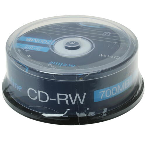 Купить CD-диск Aceline CD-RW, 0.7 ГБ, Cake Box, 10x, 25 шт  4763487. Характеристики, отзывы и цены в Донецке