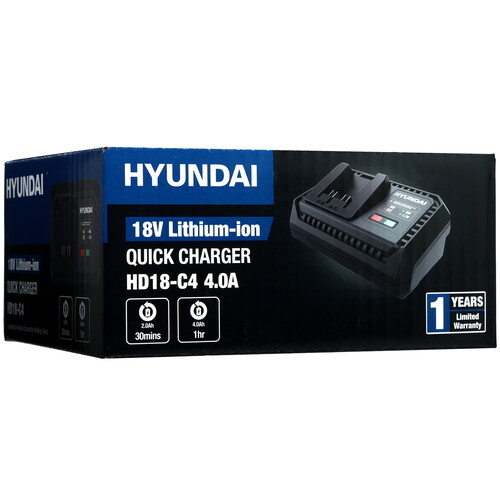 Купить Зарядное устройство Hyundai HD18-C4 18V One for All  5466857. Характеристики, отзывы и цены в Донецке