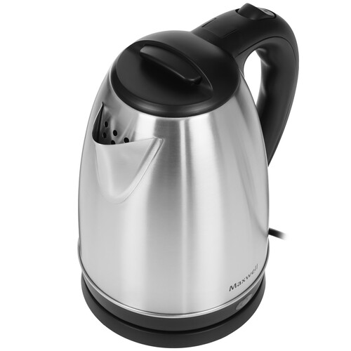 Купить Электрочайник Maxwell MW-1055 ST серебристый  8110690. Характеристики, отзывы и цены в Донецке