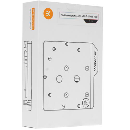 Купить Водоблок для СЖО EKWB EK-Momentum MSI Z390 MEG Godlike D-RGB - Plexi  1606520. Характеристики, отзывы и цены в Донецке