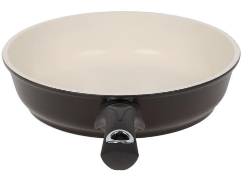Купить Сковорода Vari Fresco Ceramica G31122, 22 см коричневый  1267289. Характеристики, отзывы и цены в Донецке