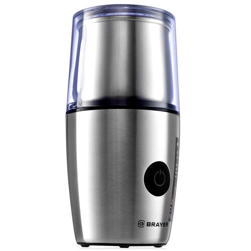Купить Кофемолка электрическая BRAYER BR1185 серебристый  9928910. Характеристики, отзывы и цены в Донецке
