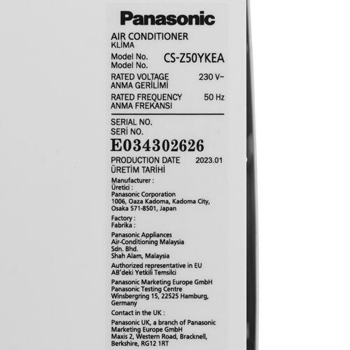 Купить Кондиционер настенный сплит-система Panasonic CS-Z50YKEA/CU-Z50YKEA белый  9986623. Характеристики, отзывы и цены в Донецке