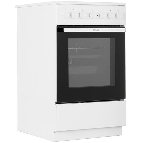 Купить Электрическая плита Gorenje GEC5B41WG белый  9903143. Характеристики, отзывы и цены в Донецке
