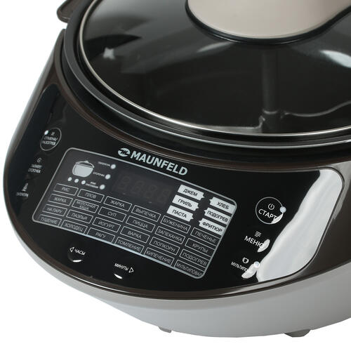 Купить Мультиварка MAUNFELD MF-1621BR коричневый  5337316. Характеристики, отзывы и цены в Донецке