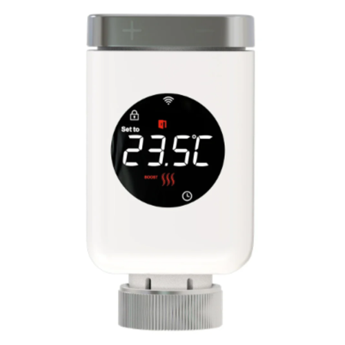 Купить Термостатическая головка MOES ZigBee Thermostat Valve 801  5458419. Характеристики, отзывы и цены в Донецке