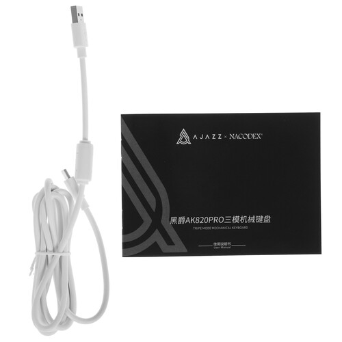 Купить Клавиатура  проводная + беспроводная AJAZZ AK820 Pro  9284007. Характеристики, отзывы и цены в Донецке