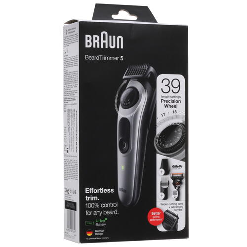 Купить Триммер Braun BT5360 серый/черный  5415600. Характеристики, отзывы и цены в Донецке