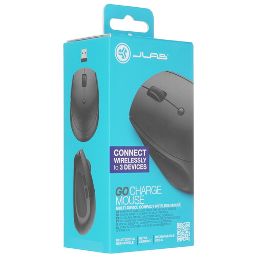 Купить Мышь беспроводная JLab Go Charge  9308381. Характеристики, отзывы и цены в Донецке