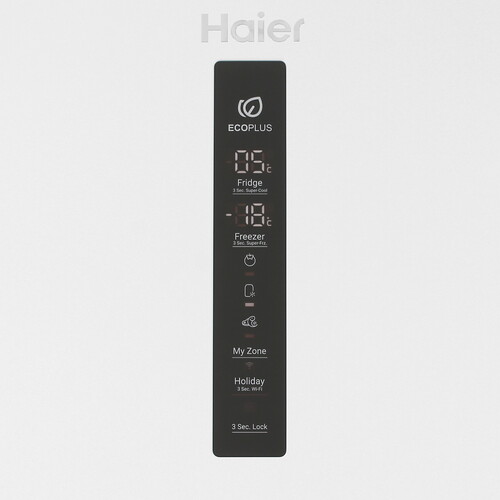 Купить Холодильник с морозильником   Haier C4F637CWRGU1 белый  5463910. Характеристики, отзывы и цены в Донецке