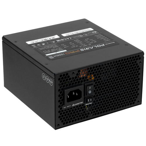 Купить Блок питания Chieftec Polaris Pro 1300W [PPX-1300FC-A3] черный  5094946. Характеристики, отзывы и цены в Донецке