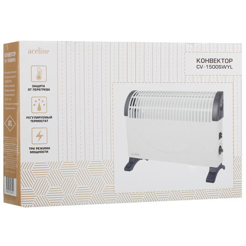 Купить Конвектор Aceline CV-1500SWYL  5406391. Характеристики, отзывы и цены в Донецке