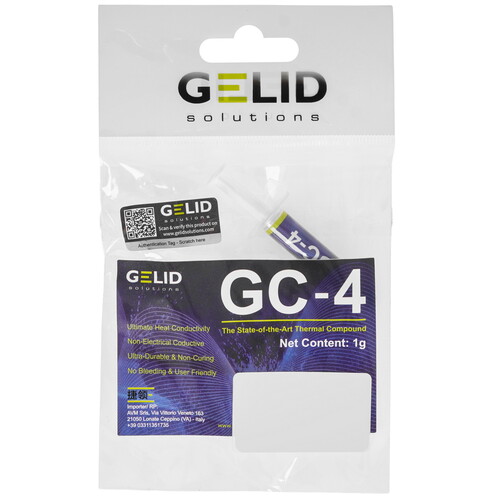 Купить Термопаста GELID GC-4 [TC-GC-04-A]  5602180. Характеристики, отзывы и цены в Донецке