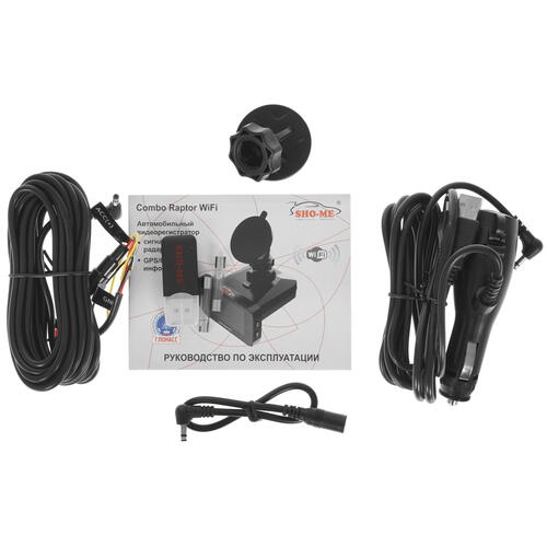 Купить Видеорегистратор с радар-детектором SHO-ME Combo Raptor WiFi  5079379. Характеристики, отзывы и цены в Донецке
