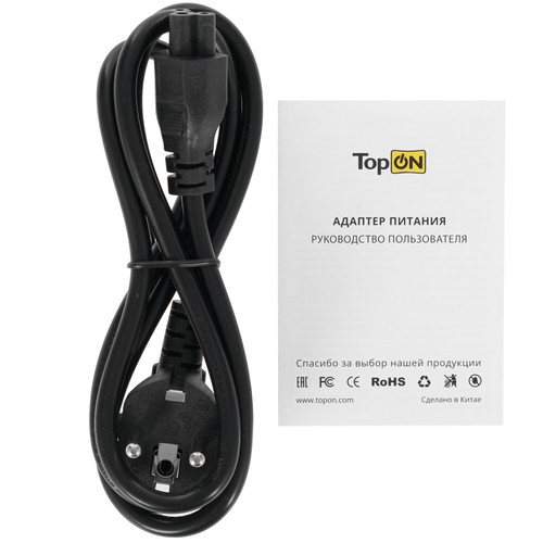 Купить Адаптер питания сетевой TopON TOP-HP20  5419649. Характеристики, отзывы и цены в Донецке
