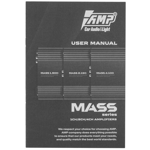 Купить Усилитель AMP MASS 2.190  5450941. Характеристики, отзывы и цены в Донецке