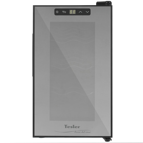 Купить Винный шкаф Tesler WCV-080 черный  1108473. Характеристики, отзывы и цены в Донецке