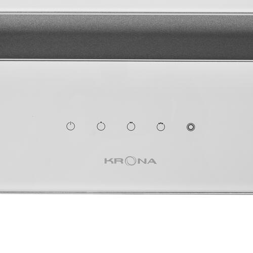 Купить Вытяжка наклонная KRONA SATURN 600 DN 4S белый/белый, серебристый  9054734. Характеристики, отзывы и цены в Донецке
